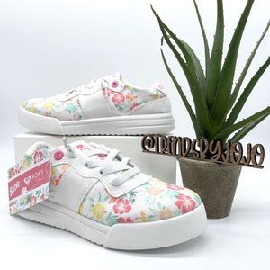 Barbie x ROXY Girls Floral Cannon Sneakers